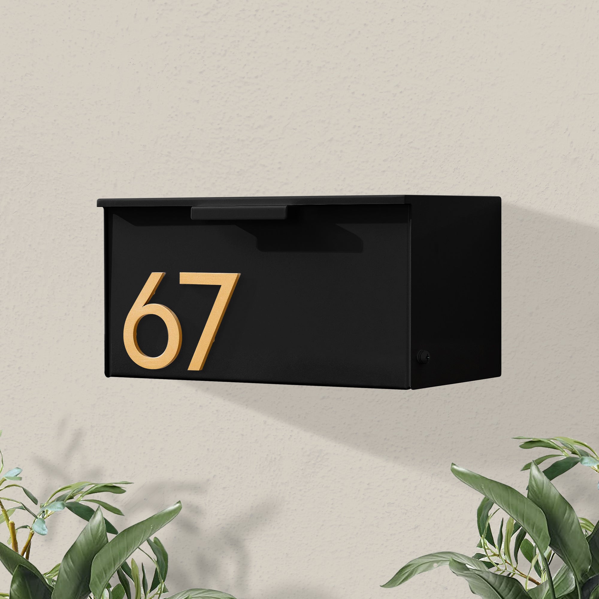 Short Stack Wall-Mounted Mailbox