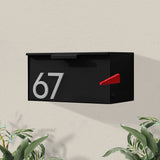 Short Stack Wall-Mounted Mailbox