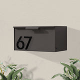 Short Stack Wall-Mounted Mailbox