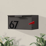 Short Stack Wall-Mounted Mailbox
