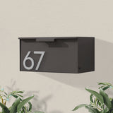 Short Stack Wall-Mounted Mailbox