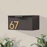 Short Stack Wall-Mounted Mailbox