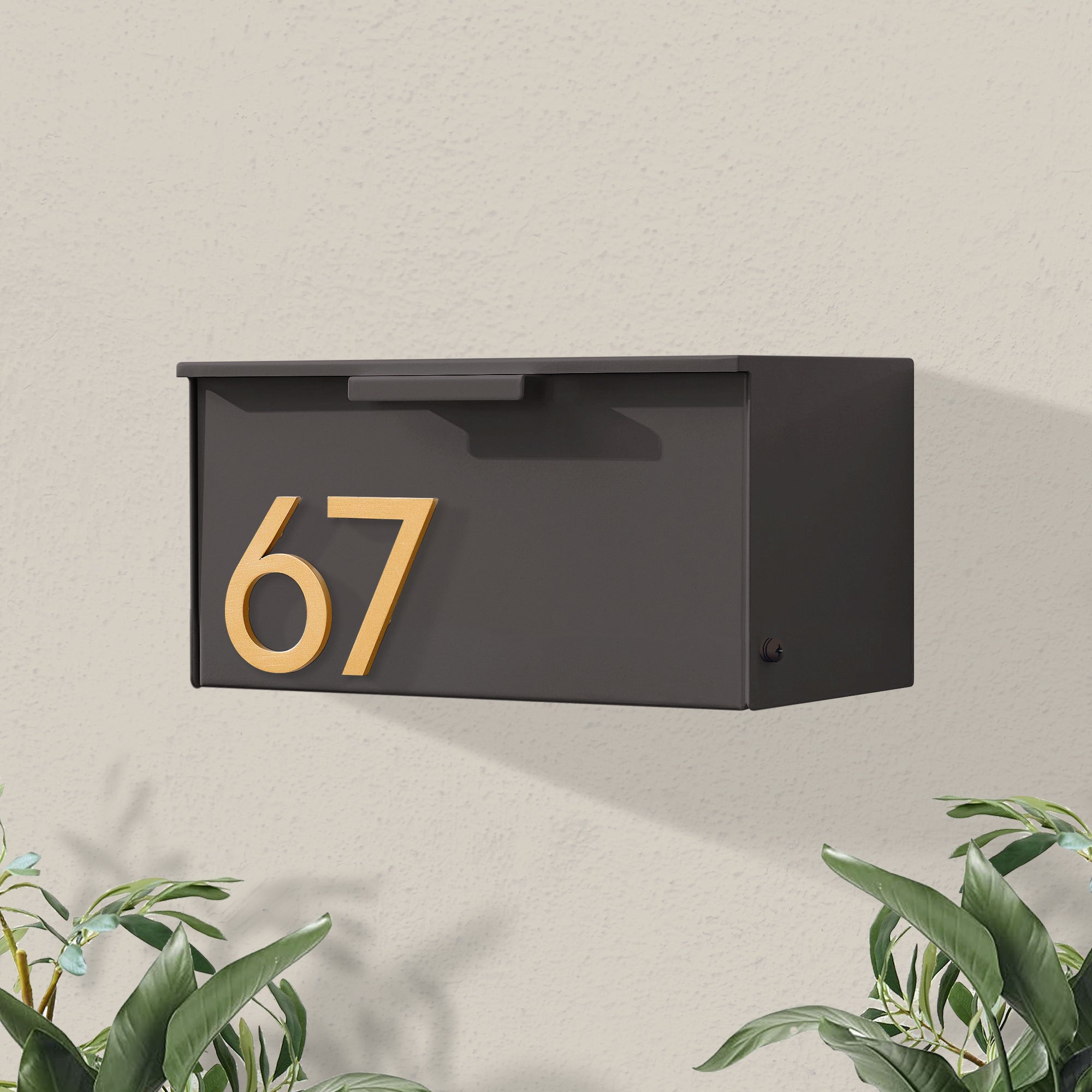 Short Stack Wall-Mounted Mailbox