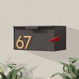Short Stack Wall-Mounted Mailbox