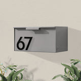 Short Stack Wall-Mounted Mailbox
