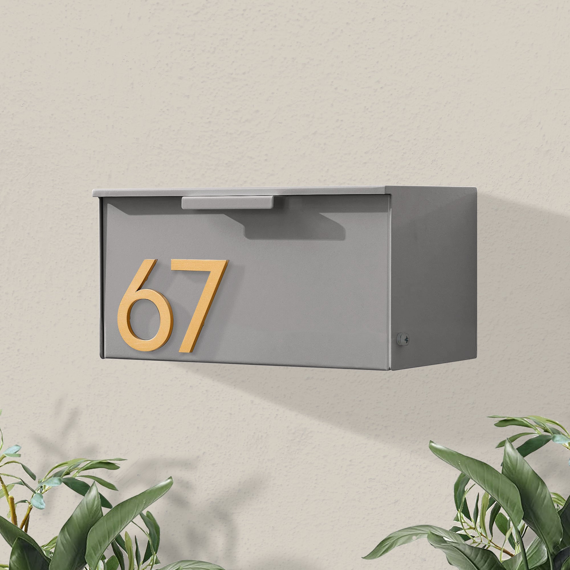 Short Stack Wall-Mounted Mailbox