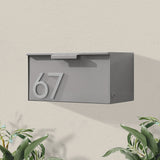 Short Stack Wall-Mounted Mailbox