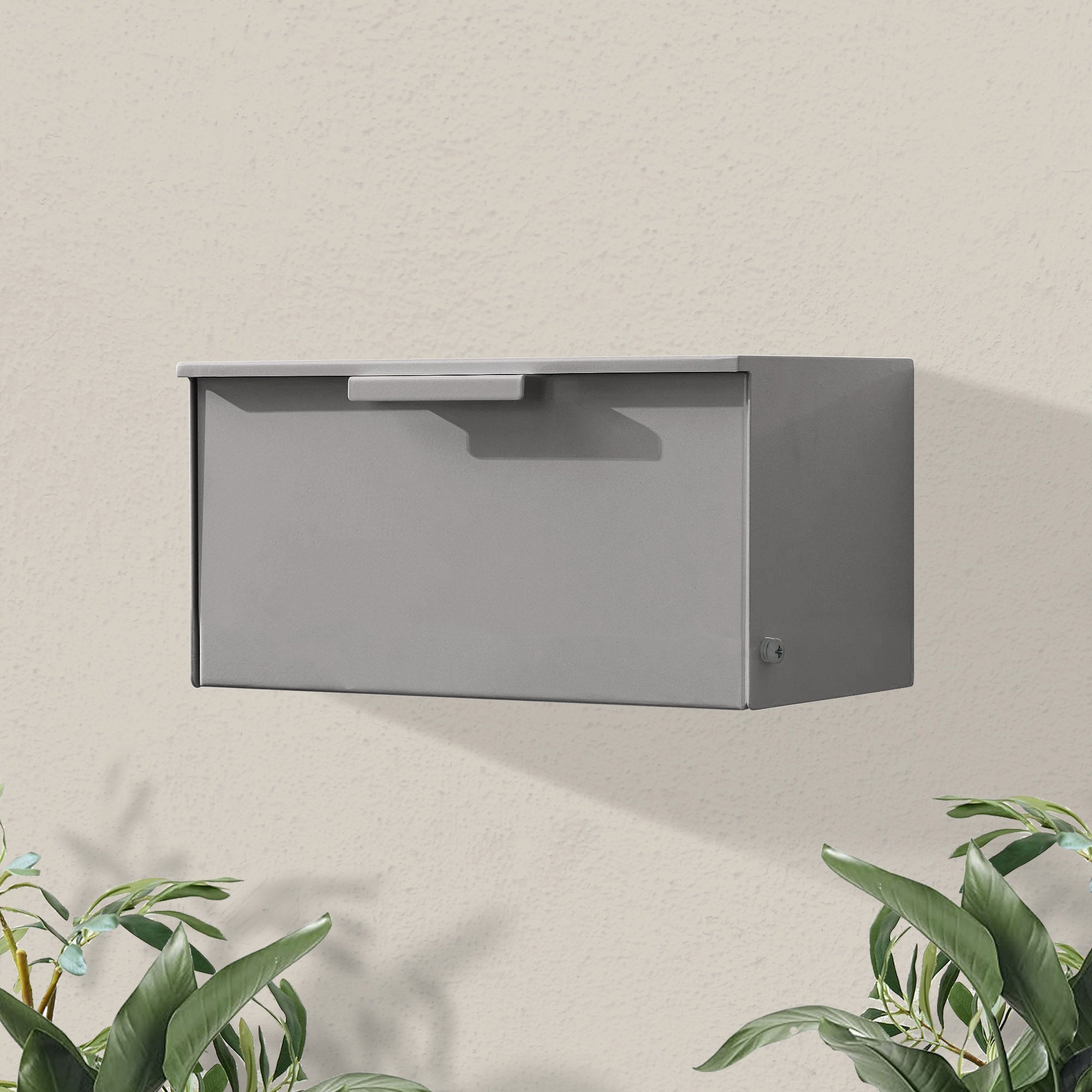 Modern Cubby Wall Mounted Modern Mailbox – Post & Porch