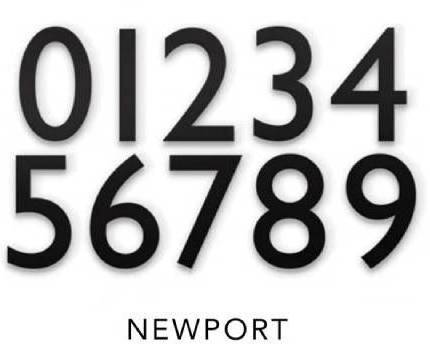 Select Newport font